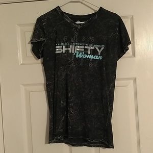 V neck Corvette Museum T shirt